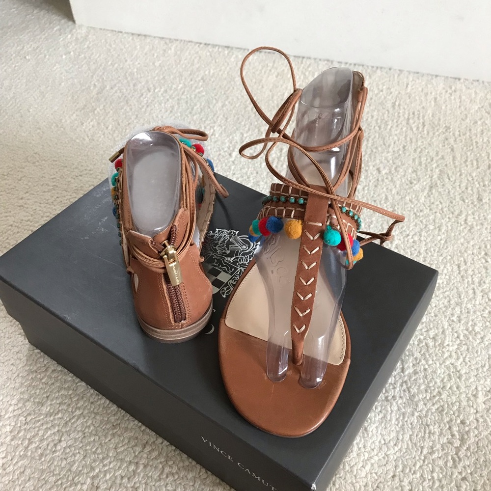 NWB VINCE CAMUTO embellished sandals